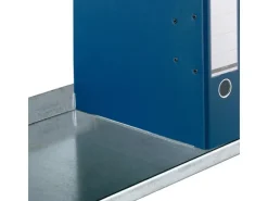 PROREGAL Aktenregal Schraubsystem Grundregal HxBxT 255 x 100 x 30 cm 8 Ebenen Fachlast 60 kg Mit Deckboden Einseitig Nutzbar