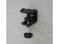 PROREGAL Akustik-Tischtrennwand HxBxT 60x65x2 cm Doppelwandig Stoff Büro-Sichtschutz Schreibtisch Pinnwand