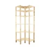 PROREGAL Eckregal Woodland HxBxT 230 x 85 x 50 cm Fachlast 120 kg 6 Fachboden Kiefernholz Natur* Eckregale