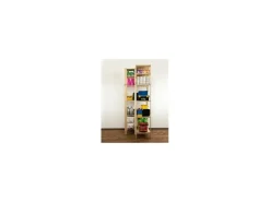 PROREGAL Eckregal Woodland HxBxT 230 x 85 x 50 cm Fachlast 120 kg 6 Fachboden Kiefernholz Natur* Eckregale