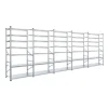PROREGAL Fachbodenregal Proximo Stecksystem 250 x 450 x 32 cm 7 Ebenen Beidseitig Verzinkt