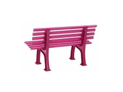 PROREGAL Gartenbank Antigua 2 Sitzer HxBxT 74 x 120 x 54 cm Witterungskunststoff & UV Beständiger Kunststoff Parkbank Sitzbank* Sitzbänke