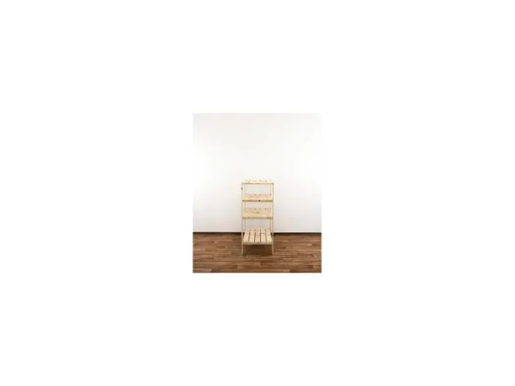 PROREGAL Holzregal Woodland HxBxT 115 x 80 x 50 cm Fachlast 120 kg 4 Fachboden Kiefernholz Natur* Bücherregale