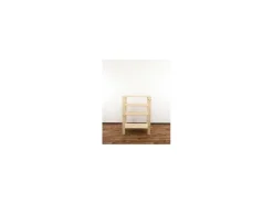 PROREGAL Holzregal Woodland HxBxT 115 x 80 x 50 cm Fachlast 120 kg 4 Fachboden Kiefernholz Natur* Bücherregale