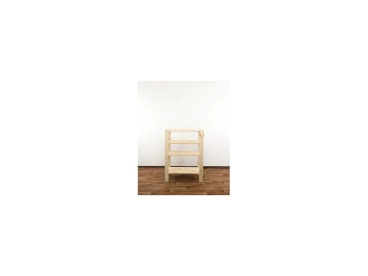 PROREGAL Holzregal Woodland HxBxT 115 x 80 x 50 cm Fachlast 120 kg 4 Fachboden Kiefernholz Natur* Bücherregale