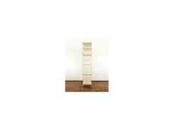 PROREGAL Holzregal Woodland HxBxT 230 x 80 x 50 cm Fachlast 120 kg 6 Fachboden Kiefernholz Natur