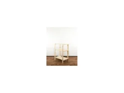 PROREGAL Holzregal Woodland HxBxT 115 x 80 x 50 cm Fachlast 120 kg 3 Fachboden Kiefernholz Natur