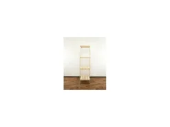PROREGAL Holzregal Woodland HxBxT 166,4 x 80 x 50 cm Fachlast 120 kg 4 Fachboden Kiefernholz Natur* Holzregale