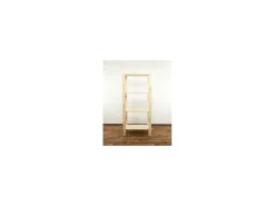 PROREGAL Holzregal Woodland HxBxT 166,4 x 80 x 50 cm Fachlast 120 kg 4 Fachboden Kiefernholz Natur* Holzregale