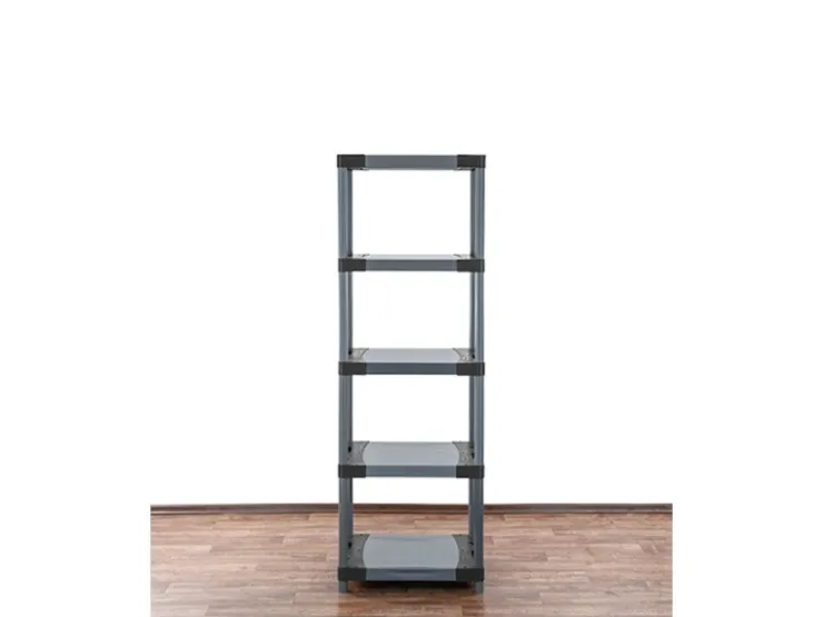 PROREGAL Kunststoffregal Grey Bear Tall HxBxT 180 x 70 x 46 cm Fachlast 120 kg* Kunststoffregale