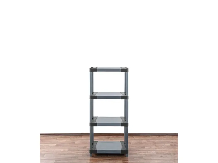 PROREGAL Kunststoffregal Big Grey Bear Low HxBxT 138 x 70 x 46 cm Fachlast 160 kg* Kunststoffregale