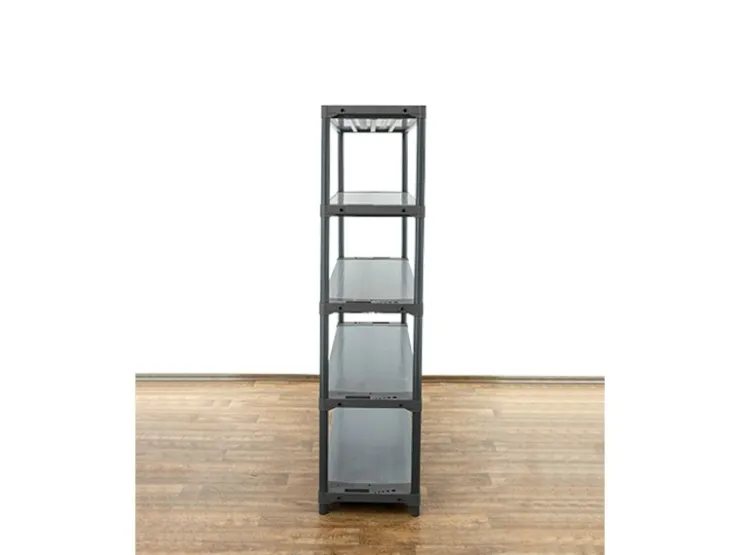 PROREGAL Kunststoffregal Grey Bear Tall HxBxT 180 x 150 x 46 cm Fachlast 70 kg* Kunststoffregale