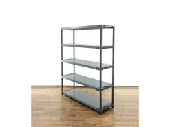 PROREGAL Kunststoffregal Grey Bear Tall HxBxT 180 x 150 x 46 cm Fachlast 70 kg* Kunststoffregale