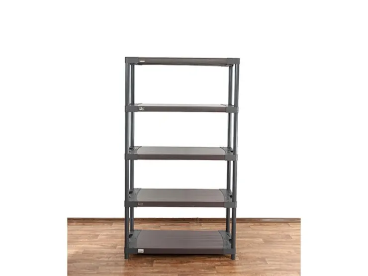PROREGAL Kunststoffregal Big Grey Bear Tall HxBxT 180 x 110 x 46 cm Fachlast 160 kg