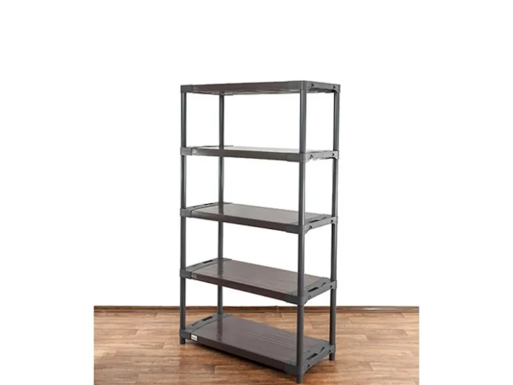 PROREGAL Kunststoffregal Big Grey Bear Tall HxBxT 180 x 110 x 46 cm Fachlast 160 kg