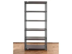 PROREGAL Kunststoffregal Grey Bear Extra-Tall HxBxT 220 x 80 x 46 cm Fachlast 120 kg