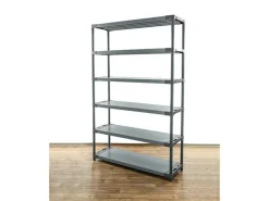 PROREGAL Kunststoffregal Grey Bear Extra-Tall HxBxT 220 x 140 x 46 cm Fachlast 70 kg* Kunststoffregale