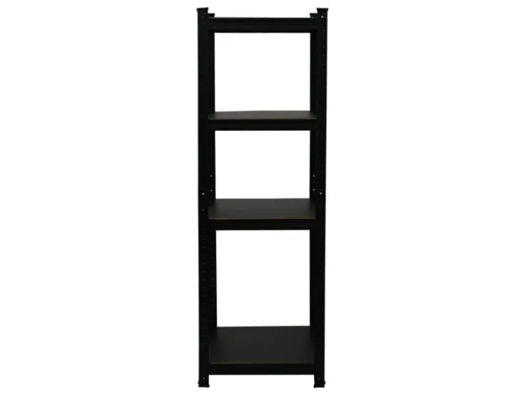 PROREGAL Mega Deal 3 x All Black Series Schwerlastregal Ragnar HxBxT 150 x 45 x 45 cm Fachlast 100 kg Matt Schwarz Kellerregal Steckregal Garagenregal* Kellerregale|Regale Schwarz