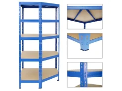 PROREGAL Mega Deal Tiger 1x Eckregal & 2x Schwerlastregal 180x 90x 45 cm Fachlast 175 & 265 kg* Eckregale