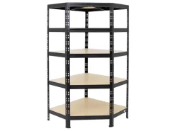 PROREGAL Mega Deal Tiger 1x Eckregal & 2x Schwerlastregal 180x 90x 45 cm Fachlast 175 & 265 kg* Metallregale|Kellerregale