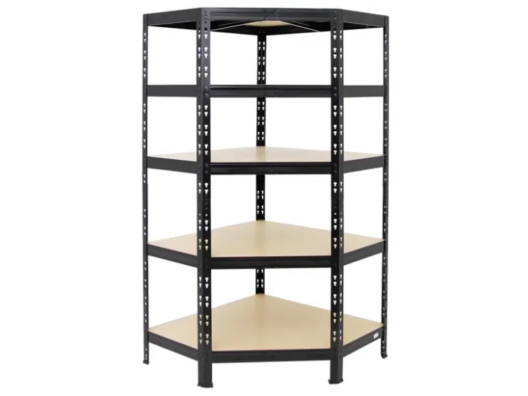 PROREGAL Mega Deal Tiger 1x Eckregal & 2x Schwerlastregal 180x 90x 45 cm Fachlast 175 & 265 kg* Metallregale|Kellerregale