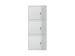PROREGAL Mega Deal 3x Schließfachwürfel Cubic XL HxBxT 45 x 45 x 45 cm
