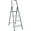 PROREGAL Metal Single Giraffe Einseitige-Aluminium-Bügelleiter 6 Stufen 198 cm Hoch Leiter Trittleiter Stufenleiter Stehleiter Haushaltsleiter* Klapptritte