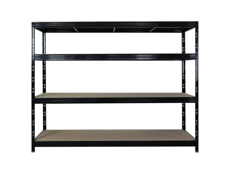 PROREGAL Profi Schwerlastregal Rhino HxBxT 180x240x60cm 4 Spanplatten-Ebenen 8mm Fachlast 450kg Stecksystem Lagerregal Regalsystem* Regalsysteme