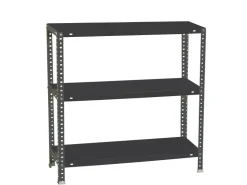 PROREGAL Schraubregal Panda Small HxBxT 100 x 110 x 40 cm Fachlast 90 kg Anthrazit* Kellerregale