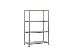 PROREGAL Schraubregal Panda Mid HxBxT 150 x 110 x 40 cm Fachlast 90 kg Verzinkt
