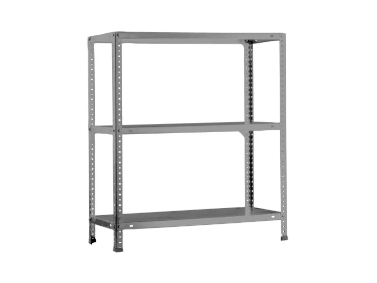 PROREGAL Schraubregal Panda Mini HxBxT 90 x 100 x 30 cm Fachlast 100 kg Grau* Schwerlastregal