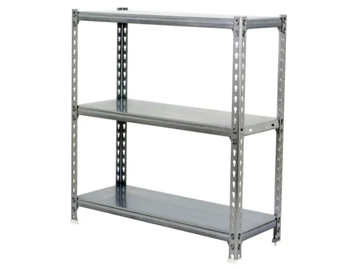 PROREGAL Schwerlastregal Small Metal Shark HxBxT 100 x 90 x 30 cm Fachlast 180 kg Verzinkt
