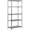 PROREGAL Schwerlastregal Muli HxBxT 180 x 80 x 30 cm 5 Fachböden Fachlast 150 kg Verzinkt
