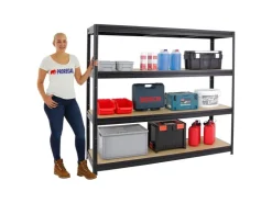 PROREGAL Schwerlastregal Dino HxBxT 180 x 200 x 60 cm Fachlast 500 kg