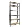 PROREGAL Schwerlastregal Giant Muli HxBxT 250 x 80 x 30 cm 6 Fachböden Fachlast 150 kg Anthrazit* Schwerlastregal