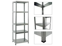PROREGAL Schwerlastregal Steel Eagle HxBxT 180 x 60 x 40 cm Fachlast 130 kg* Kellerregale|Schwerlastregal
