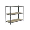 PROREGAL Schwerlastregal Baby Muli HxBxT 90 x 120 x 40 cm 3 Fachböden Fachlast 200 kg Grau
