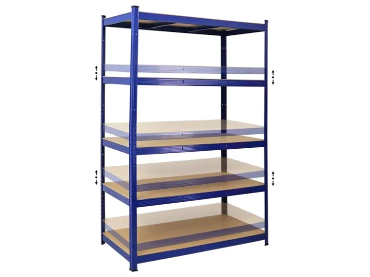 PROREGAL Schwerlastregal Taurus HxBxT 180 x 120 x 60 cm Fachlast 175 kg* Kellerregale|Schwerlastregal