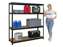 PROREGAL Schwerlastregal Giant Elephant HxBxT 160 x 150 x 45 cm Fachlast 200 kg