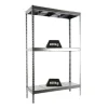 PROREGAL Schwerlastregal Big Metal Yeti Three HxBxT 200 x 120 x 75 cm Fachlast 400 kg Verzinkt* Metallregale