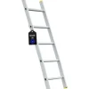 PROREGAL Sprossen-Anlegeleiter Economy Plus Ohne Traverse 5 Sprossen Arbeitshöhe 2,43 m Traglast 150 kg* Leitern