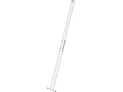 PROREGAL Sprossen-Schiebeleiter mit Standard-Traverse 2 x 17 Sprossen