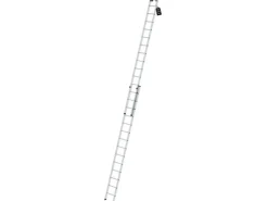 PROREGAL Sprossen-Schiebeleiter 2-Teilig Ohne Traverse 2 x 14 Sprossen* Klapptritte