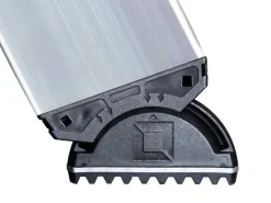 PROREGAL Stufen-Stehleiter Beidseitig Begehbar mit Clip-Step Relax 2 x 14 Stufen* Klapptritte