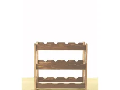 PROREGAL Weinregal Pinotwine HxBxT 38 x 43 x 25 cm 12 Flaschen Massives Kiefernholz Geölt