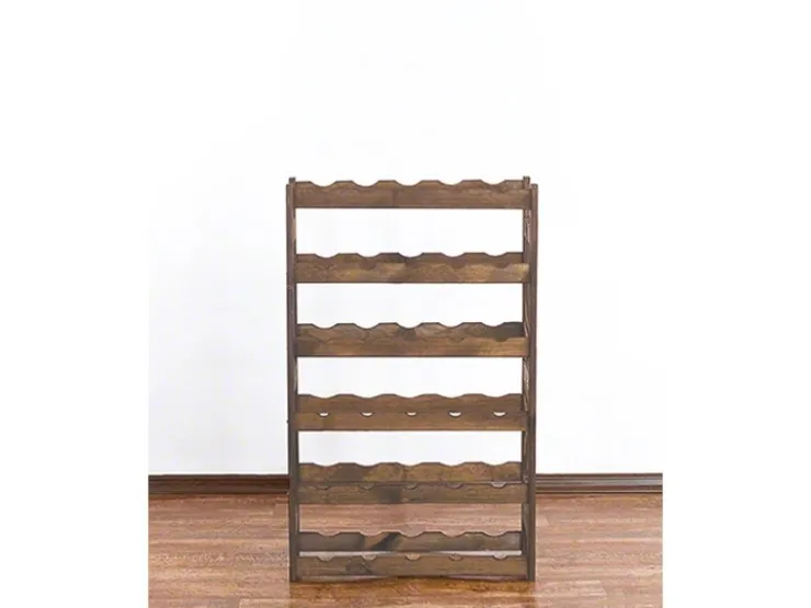 PROREGAL Weinregal Pinotwine HxBxT 86 x 53 x 25 cm 30 Flaschen Massives Kiefernholz Geölt* Flaschenregale