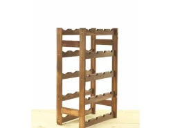 PROREGAL Weinregal Pinotwine HxBxT 70 x 43 x 25 cm 20 Flaschen Massives Kiefernholz Geölt* Flaschenregale