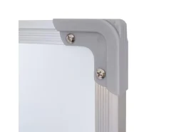 PROREGAL Whiteboard HxBxT 186x160x50 cm Mobil Rollbar Inkl. Zubehör Magnettafel Memoboard Pinnwand