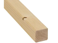Rahmenholz Fichte/Tanne gehobelt gefast 54 mm x 54 mm x 2500 mm* Regale Massivholz
