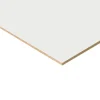 Rückwandplatte HDF einseitig Weiß 120 cm x 60 cm x 0,3 cm* Schränke
